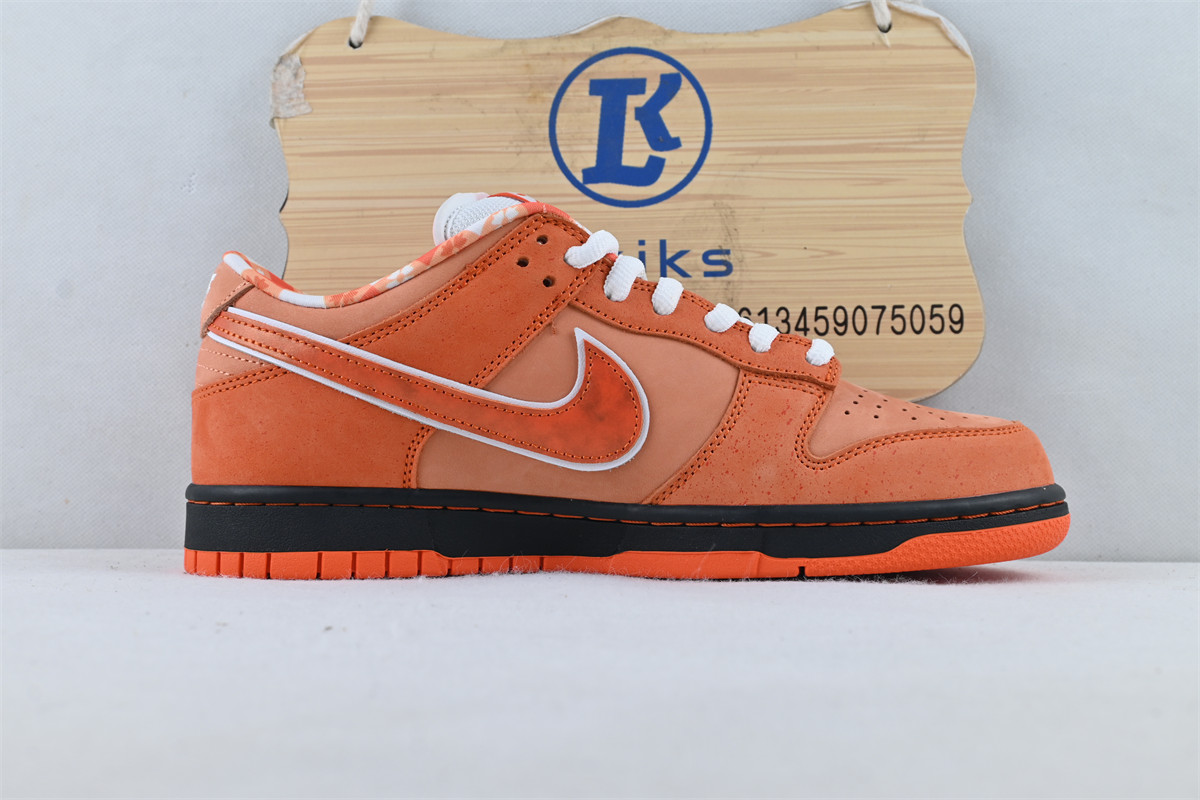 Concepts X Nike SB Dunk Low Orange Lobster」