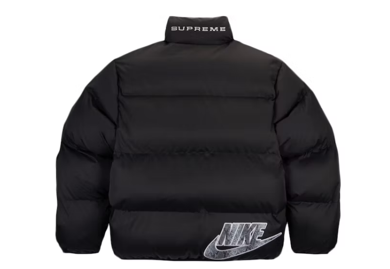 Svp*me Nike Reversible Puffy Jacket Black