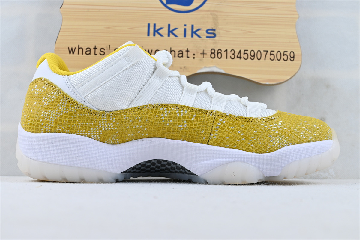 Air Jordan 11 Low “Yellow Snakeskin”