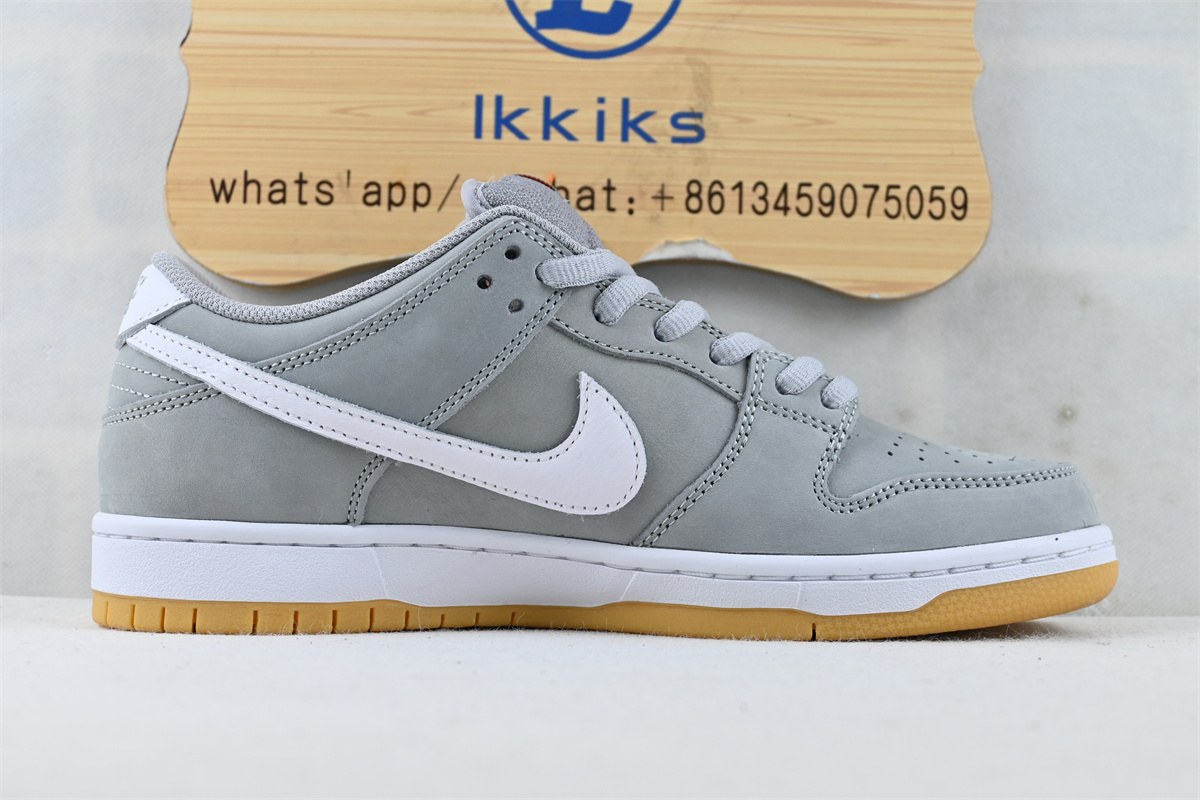 Nike SB Dunk Low Pro ISO "Grey/Gum"