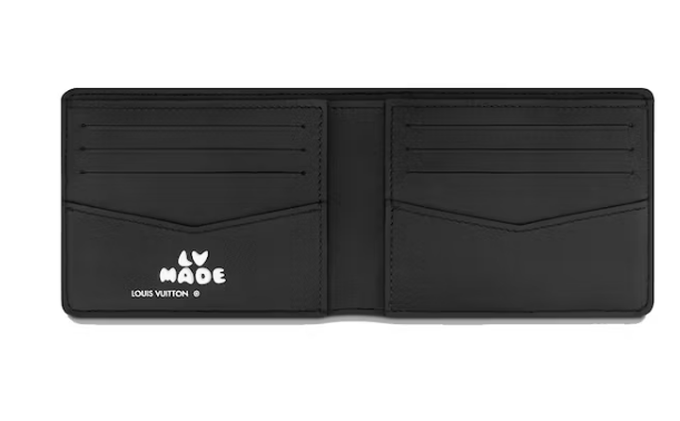 L0vis Vvtt0n x Nigo Slender Wallet Monogram Black