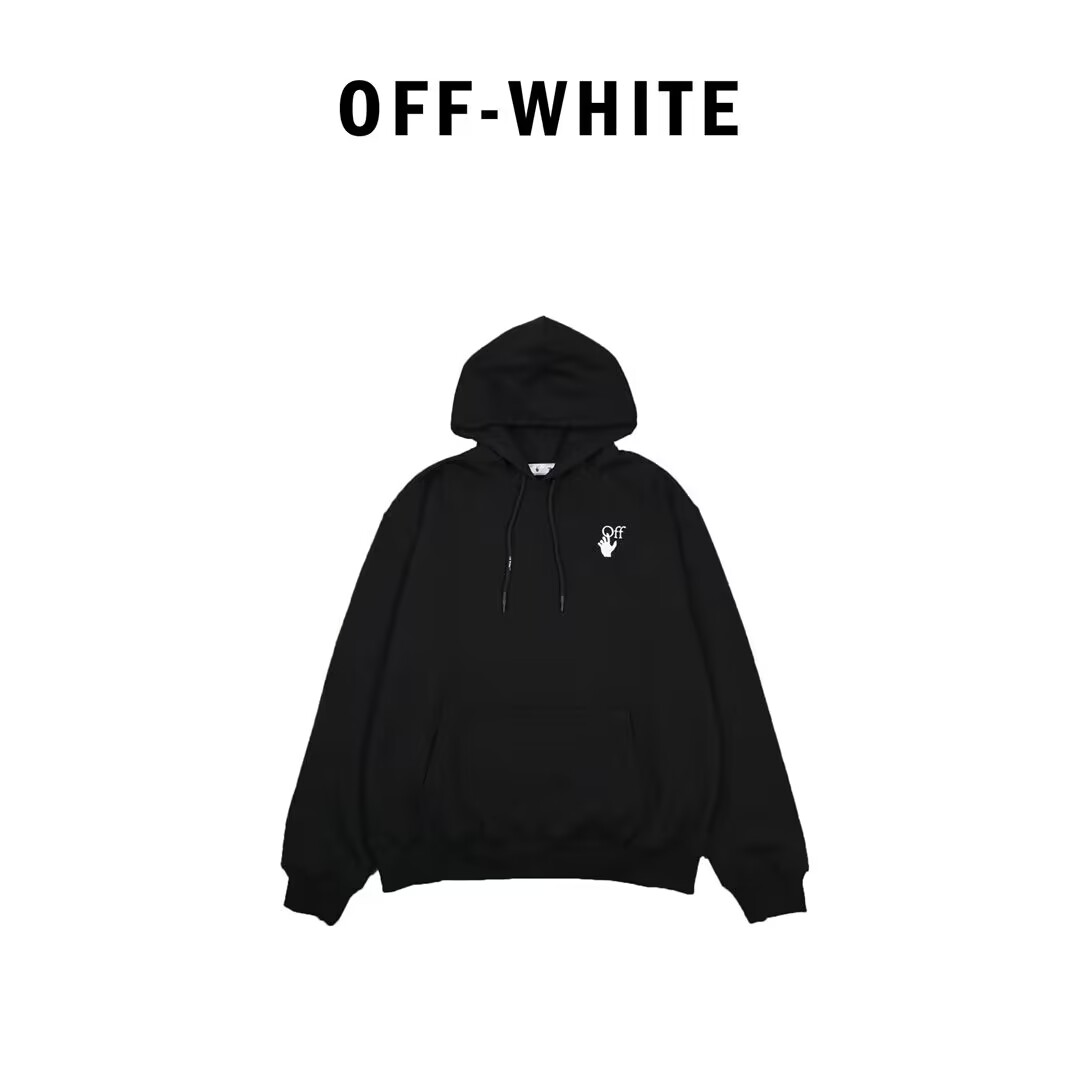 Off-White Hoodie Black