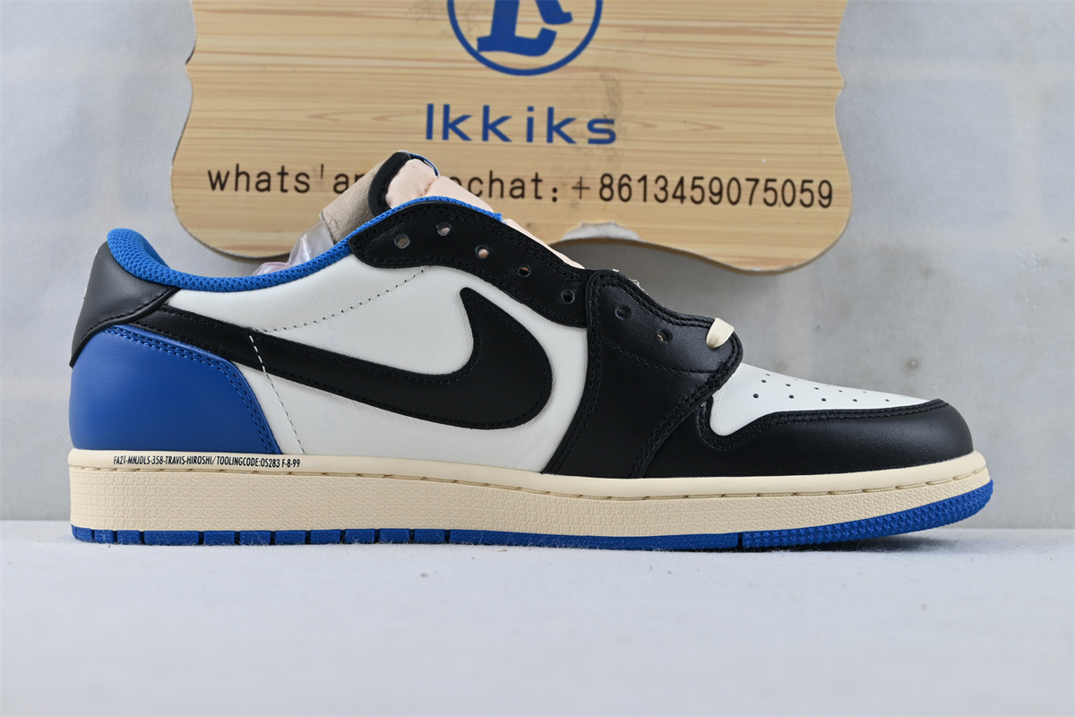 Updated Version Jordan 1 Low Fragment X Travis Scott （Flash Sale )