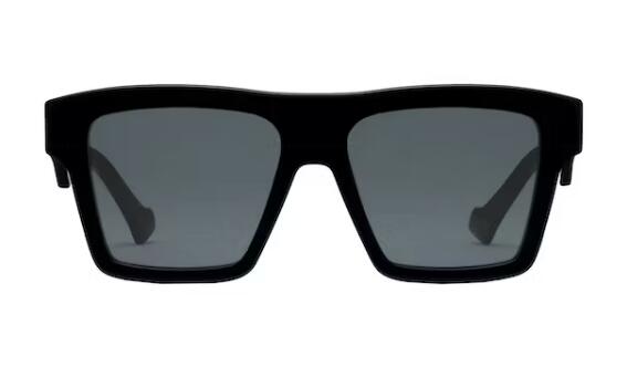 Gvc*1 Square Frame Sunglasses Black