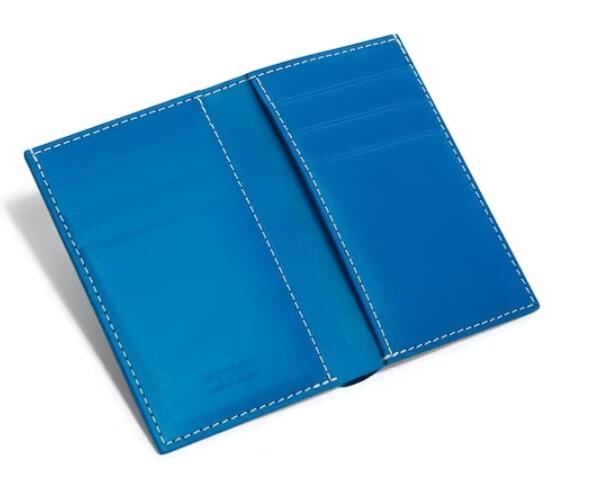 G09ard Saint Pierre Card Holder Sky Blue ( 2.9H 4.3W 5.9D)