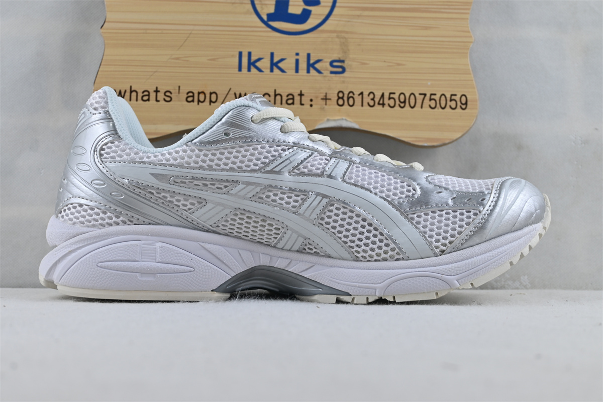 As1cs Gel-Kayano 14 JJJJound Silver White