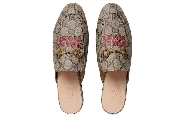 Gvc*1 Princetown Slipper Tiger Svp*me Leather