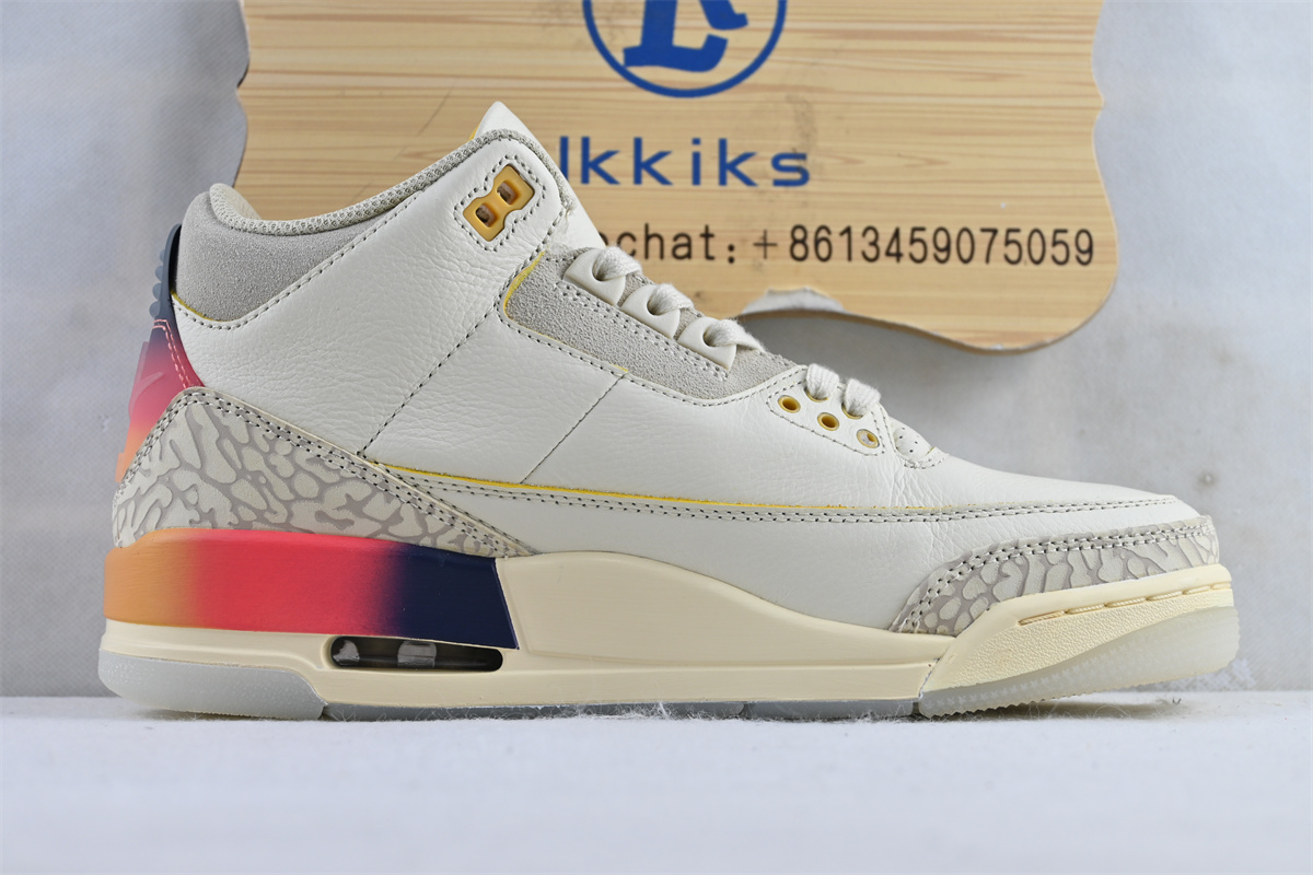 Air Jordan 3 J. Balvin Medellin Sunset (Big size)