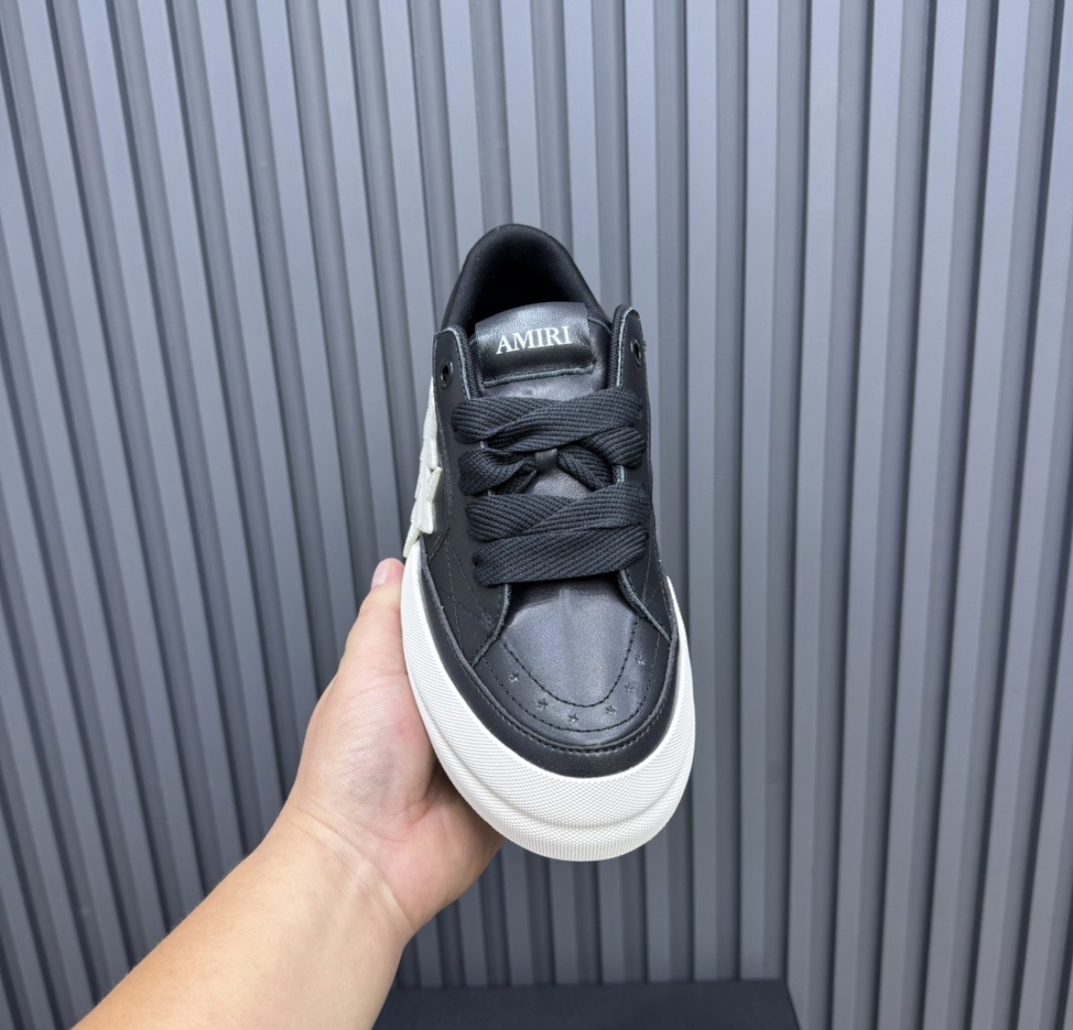 AMIRI  SUNSET SKATE LOW - Black