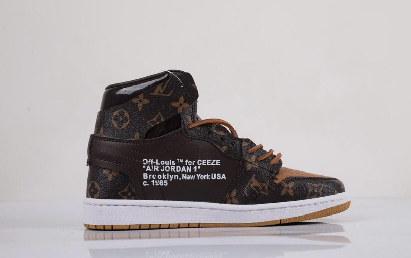 Air Jordan 1 x OFF-L0vis AJ1 OW x LV