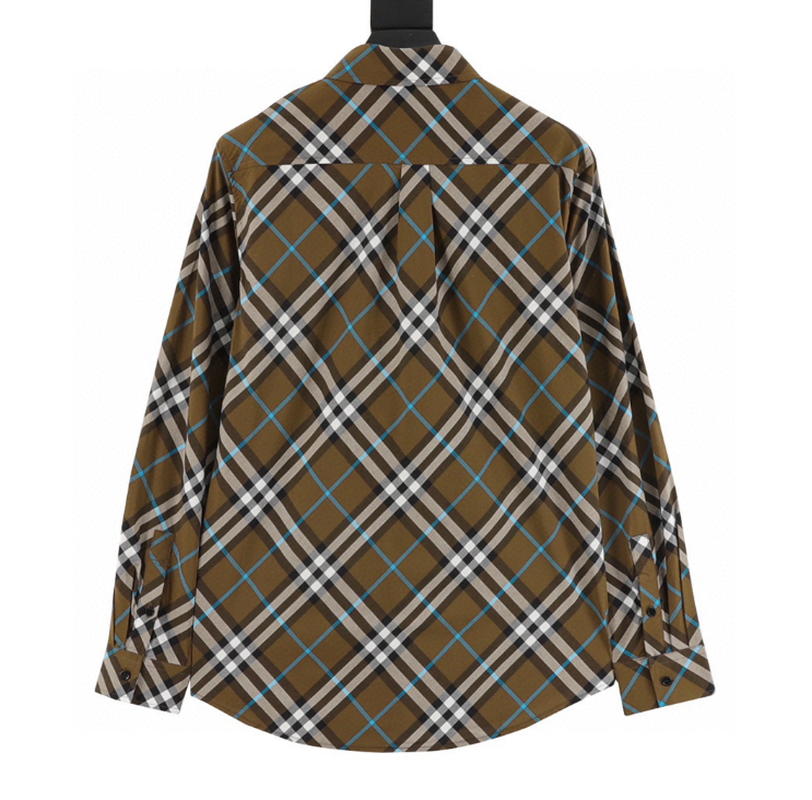 Bv*b*rry Vintage Check Cotton Shirt 2025