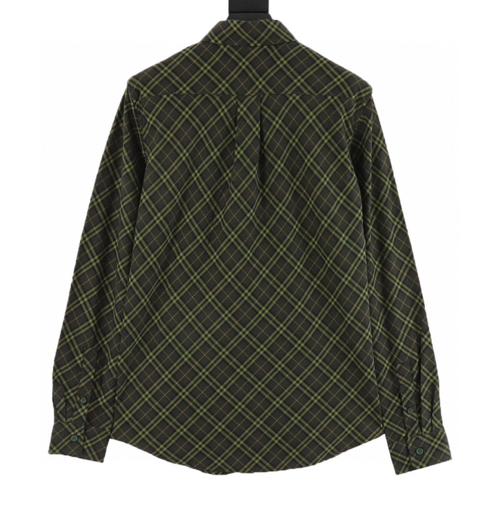 Bv*b*rry Vintage Check Cotton Shirt 2025