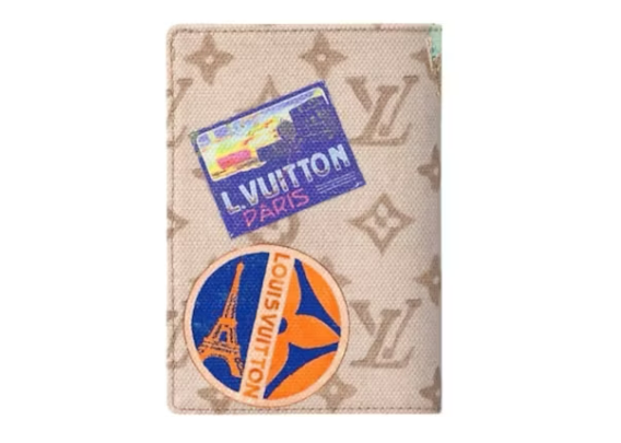 L0vis Vvtt0n The Flight Mode Monogram Passport Cover