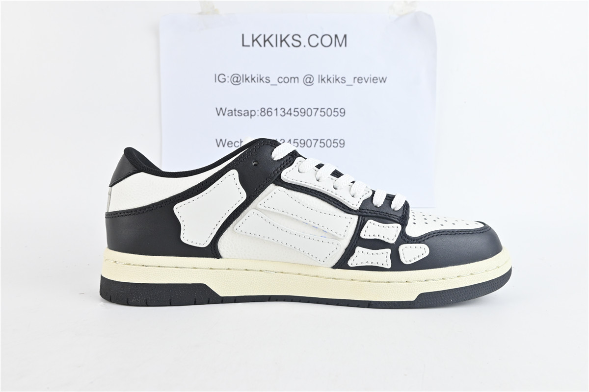 AMIRI Skel low Black White