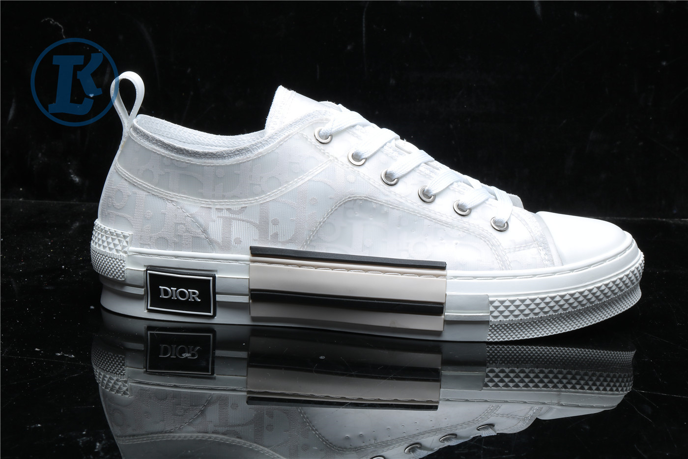 D10r White Low Canvas (White Colorway)