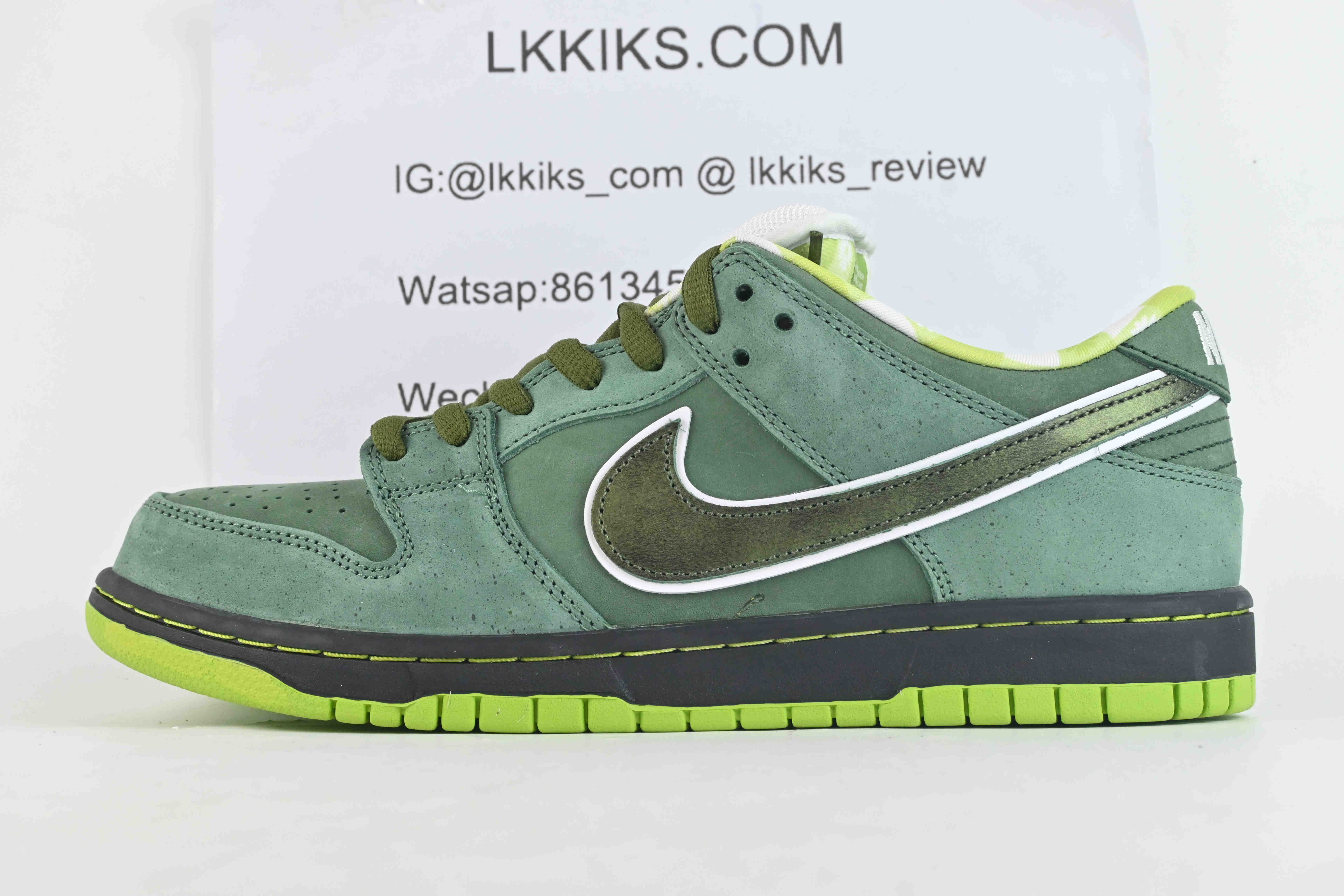Nike SB Dunk Low Concepts Green Lobster