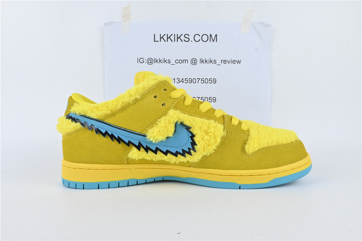 Nike SB Dunk Low Grateful Dead Bears Opti Yellow